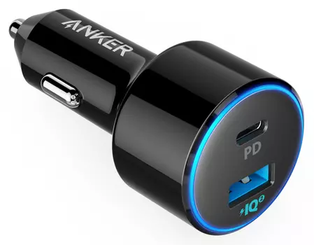 Автомобильная зарядка Anker PowerDrive 2 PD/PIQ A2229H12 (Black)