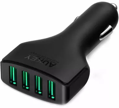 Автомобильное зарядное устройство Aukey Car Charger CC-01 (Black)