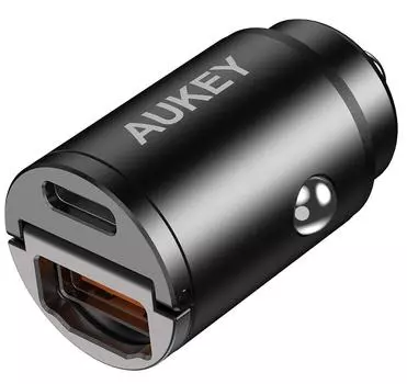 Автомобильное зарядное устройство Aukey CC-A3 (Black)
