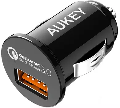 Автомобильное зарядное устройство Aukey CC-T13 (Black)