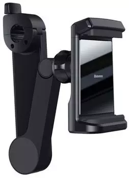Автомобильный держатель Baseus Energy Storage Backseat Holder (WXHZ-01) с беспроводной зарядкой (Black)