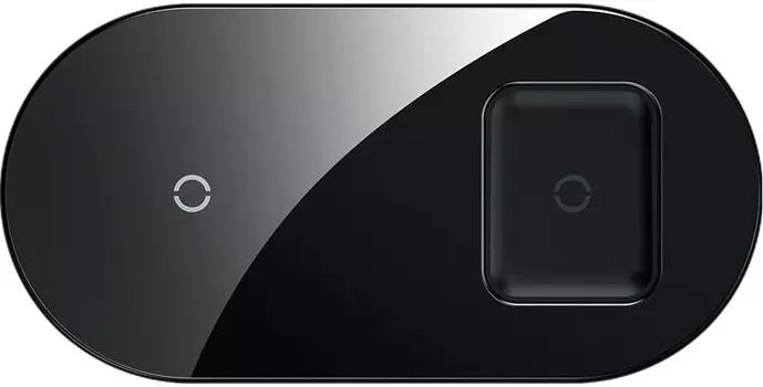 Беспроводное зарядное устройство Baseus Simple 2in1 WXJK-01 (Black)