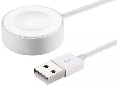 Беспроводное зарядное устройство COTEetCI Apple Watch Charger (White)