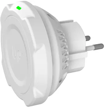 Беспроводное зарядное устройство Exelium Magnetic &amp; Wireless Plug Station для смартфона (White)