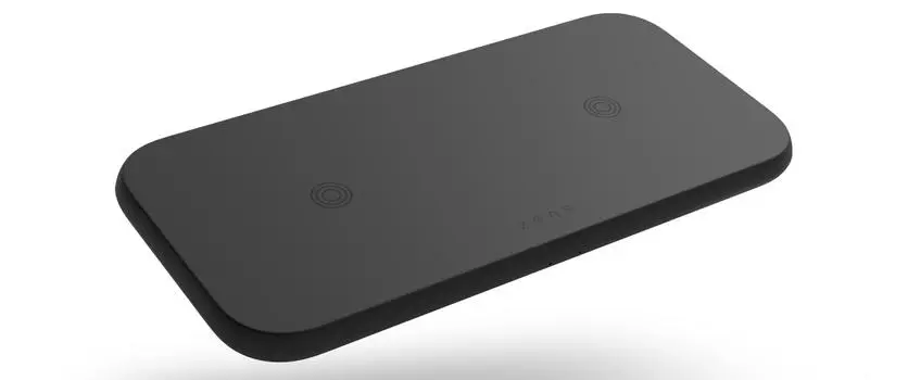 Беспроводное зарядное устройство ZENS Dual Fast Wireless Charger 2 x 10W Slim (Black)