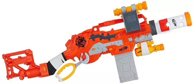 Бластер Hasbro Nerf Zombie Strike Scravenger (E1754)