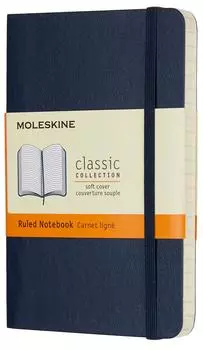 Блокнот 192 листов Moleskine (Blue)