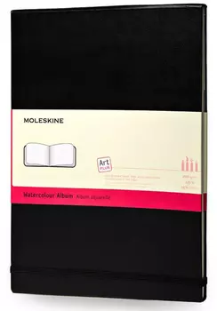Блокнот для акварели Moleskine Art WaterColour Pocket (ARTMM803) нелинованный (Black)