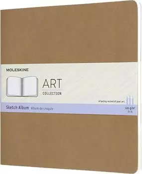 Блокнот для рисования Moleskine Art Cahier Sketch XLarge (ARTSKA5P3) нелинованный (Biege)