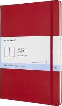 Блокнот для рисования Moleskine Art Sketchbook A4 (ARTBF832F2) нелинованный (Red)