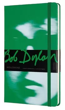 Блокнот Moleskine Bob Dylan Limited Edition Large (LEBDQP060A) в линейку (Green)