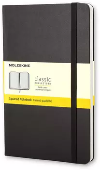 Блокнот Moleskine Classic Pocket (MM712) в клетку (Black)