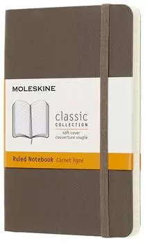 Блокнот Moleskine Classic Soft Pocket QP611P14 (Brown)
