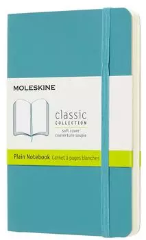 Блокнот Moleskine Classic Soft Pocket QP613B35 (Blue Reef)