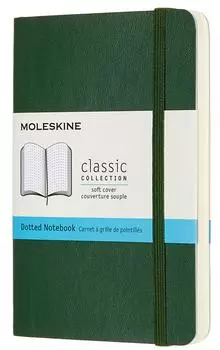 Блокнот Moleskine Classic Soft Pocket QP614K15 (Green)