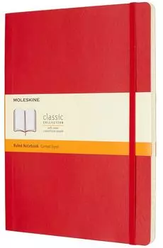 Блокнот Moleskine Classic Soft XLarge QP621F2 (Red)