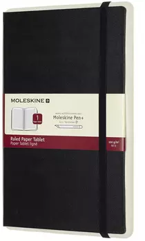 Блокнот Moleskine Paper Tablet Pocket (PTNL31HBK01) в линейку (Black)
