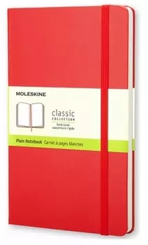 Блокнот нелинованный Moleskine Classic Large QP062R (Red)