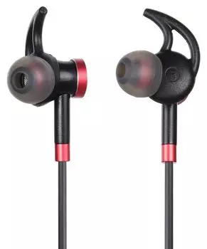 Bluetooth-наушники Digma BT-04 с микрофоном (Black/Red)