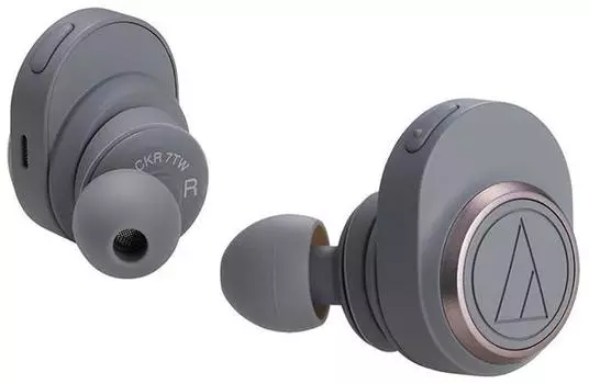 Bluetooth-наушники с микрофоном Audio-Technica ATH-CKR7TWGY (Gray)