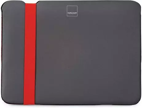 Чехол Acme Skinny Sleeve M (AM36800) для MacBook Air/Pro 13'' (Grey/Orange)