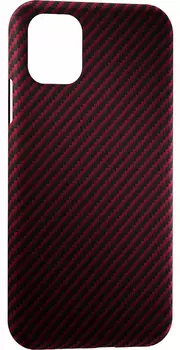 Чехол Annet Mancini Carbon Series (AM-11PRO-K-RD) для iPhone 11 Pro (Red Matte)