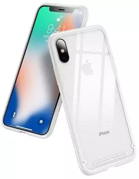 Чехол Baseus See-through Glass (WIAPIPH65-YS02) для iPhone Xs Max (White)
