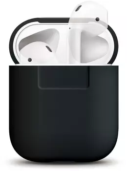 Чехол Elago Silicone Case (EAPSC-BK) для AirPods (Black)