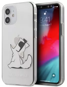 Чехол Karl Lagerfeld Choupette Fun (KLHCP12SCFNRC) для iPhone 12 mini (Transparent)