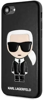Чехол Karl Lagerfeld PU Leather Iconik (KLHCI8IKPUBK) для iPhone 7/8/SE 2020 (Black)