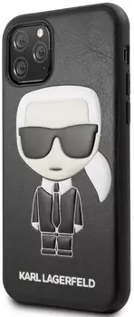 Чехол Karl Lagerfeld PU Leather Iconik (KLHCN58IKPUBK) для iPhone 11 Pro (Black)