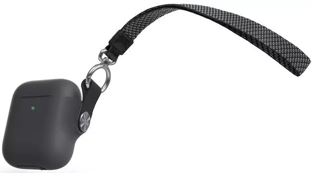 Чехол Moshi Pebbo (99MO123031) для AirPods 1/2 Gen (Black)