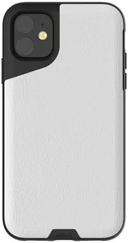 Чехол Mous Contour (R0318-AD01-01) для iPhone 11 (White Leather)