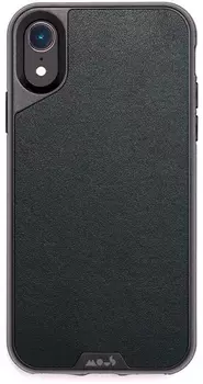 Чехол Mous Limitless 2.0 (LIM2-IX61BLK-LETHRBLK-NS-RET) для iPhone XR (Black Leather)