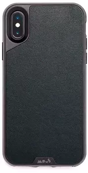 Чехол Mous Limitless 2.0 (LIMIXBLK-LETHRBLK-RET) для iPhone X/Xs (Black Leather)