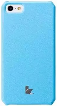 Чехол-накладка Jison Fashion Wallet (JS-IP5-01H40) для iPhone 5/5S/SE (Blue)