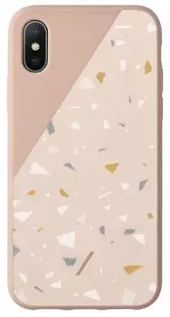 Чехол Native Union Clic Terrazzo (CTERA-ROSE-NP18S) для iPhone X/Xs (Pink)