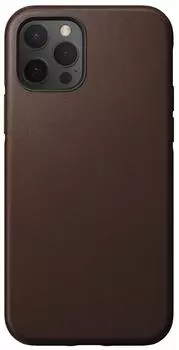 Чехол Nomad Rugged Leather (NM21GR0R00) для iPhone 12/12 Pro (Brown)