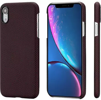 Чехол Pitaka MagCase (KI9004XR) для iPhone XR (Black/Red)