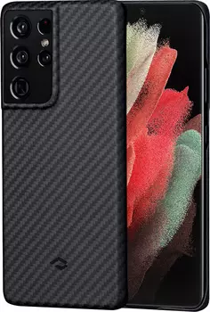 Чехол Pitaka MagEZ для Samsung Galaxy S21 Ultra (Black)