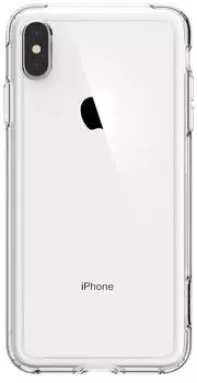 Чехол Spigen Crystal Hybrid (065CS25160) для iPhone Xs Max (Crystal Clear)