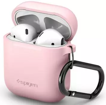 Чехол Spigen Silicone Case (066CS24810) для AirPods (Pink)