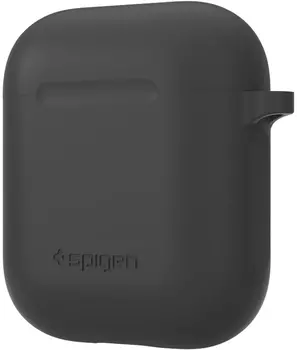 Чехол Spigen Silicone Fit (066CS24808) для AirPods (Black)