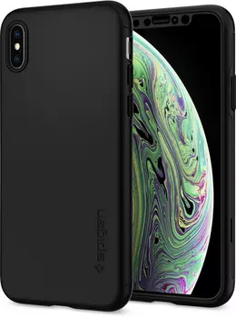 Чехол Spigen Thin Fit 360 (065CS24846) для iPhone Xs Max (Black)