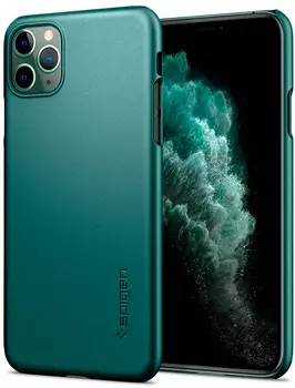 Чехол Spigen Thin Fit (ACS00416) для iPhone 11 Pro (Green)