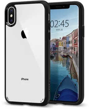Чехол Spigen Ultra Hybrid (063CS25116) для iPhone X/Xs (Matte Black)