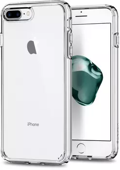 Чехол Spigen Ultra Hybrid 2 (043CS21052) для iPhone 7 Plus (Crystal Clear)