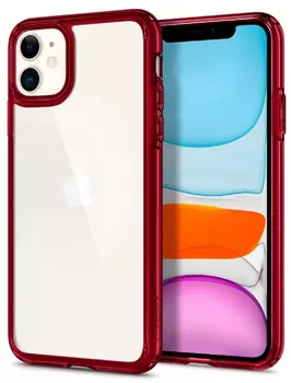 Чехол Spigen Ultra Hybrid (ACS00405) для iPhone 11 (Red)