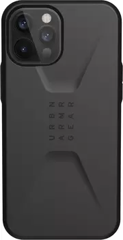 Чехол UAG Civilian (11236D114040) для iPhone 12 Pro Max (Black)