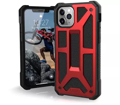 Чехол UAG Monarch (111701119494) для iPhone 11 Pro (Crimson)